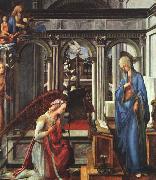 Fra Filippo Lippi The Annunciation   ttt china oil painting reproduction